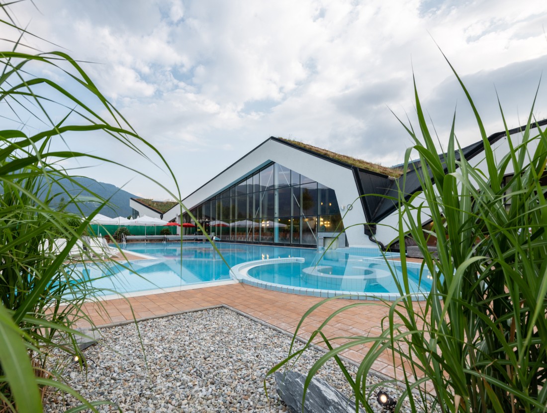 Außenbereich der Erlebnistherme Amadé © Matthias Fritzenwallner