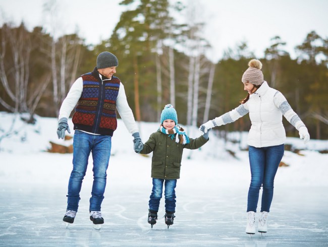 Eislaufen in der Salzburger Sportwelt